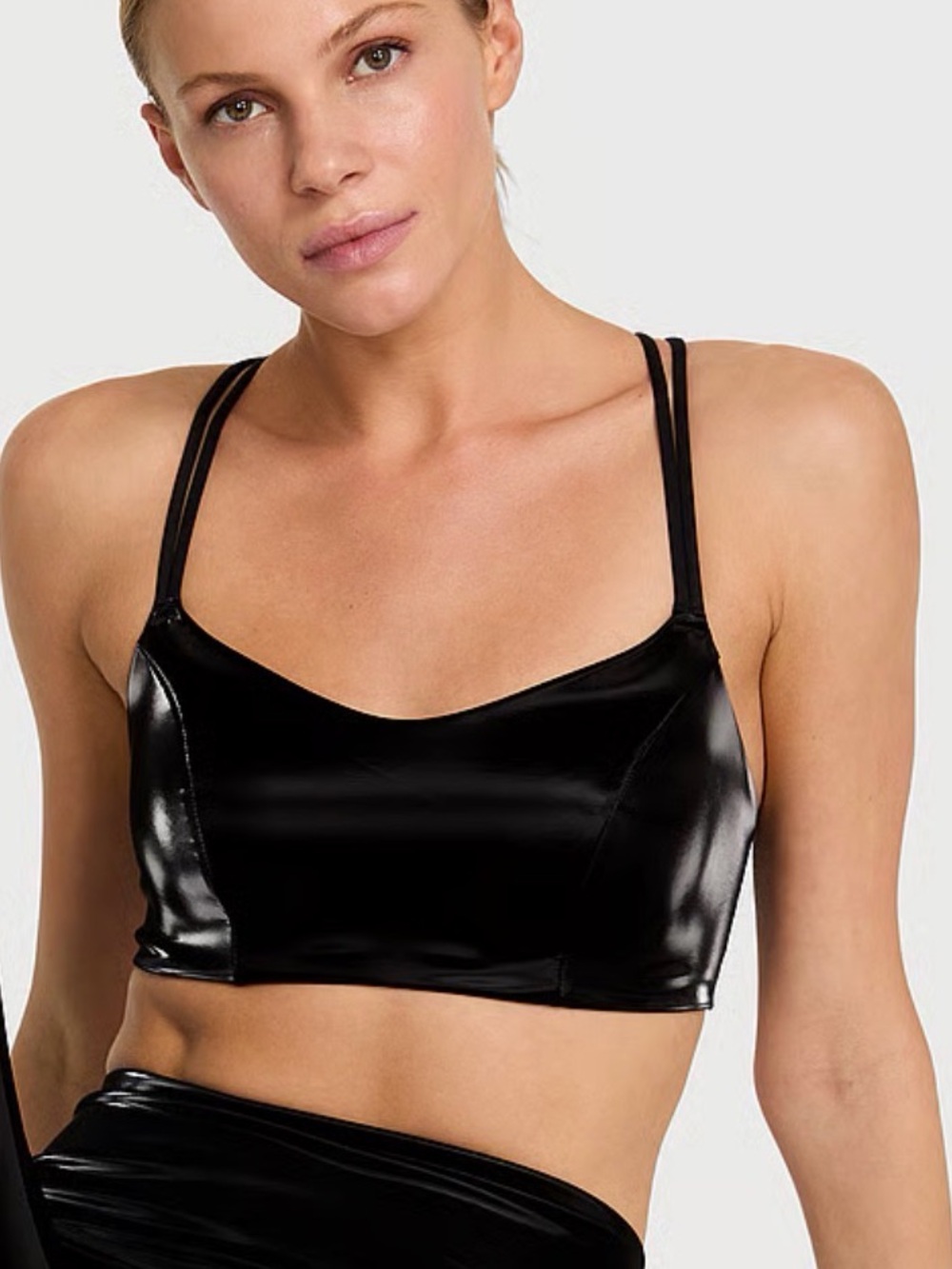 VSX Elevate Liquid Shine Strappy-Back Sports Bra